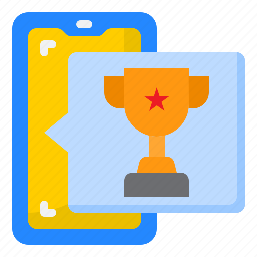 Smartphone, mobilephone, application, torphy, award icon - Download on Iconfinder