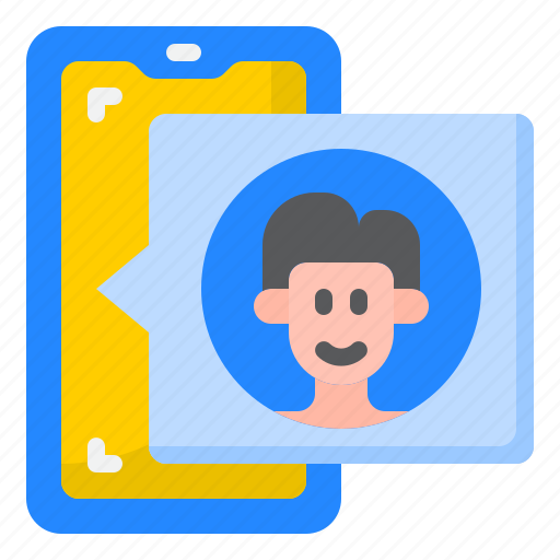 Smartphone, mobilephone, application, user, man icon - Download on Iconfinder