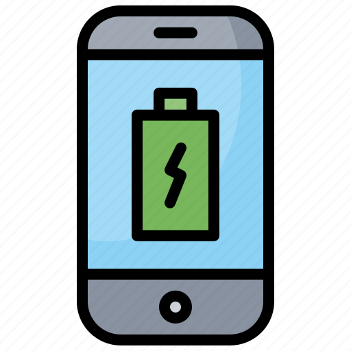 Battery, charge, phone, power icon - Download on Iconfinder