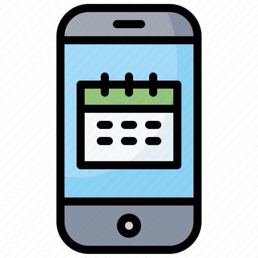 Calendar, date, day, phone icon - Download on Iconfinder
