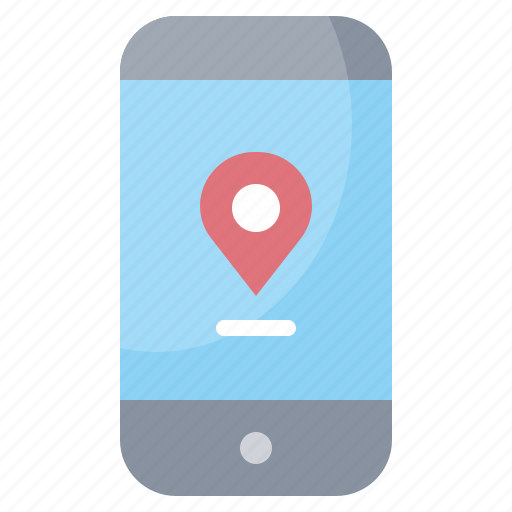 Locations, map, phone, pin icon - Download on Iconfinder