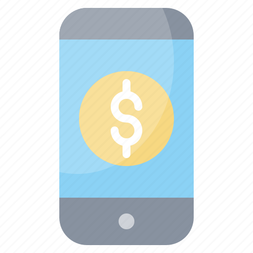 Currency, money, payment, phone icon - Download on Iconfinder