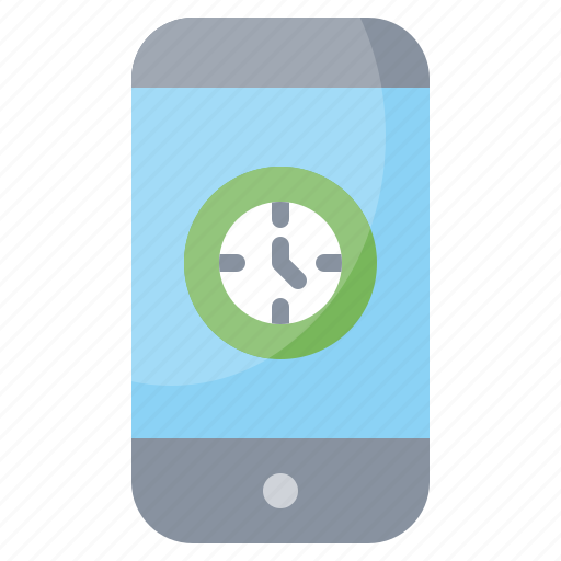 Clock, phone, time, watch icon - Download on Iconfinder