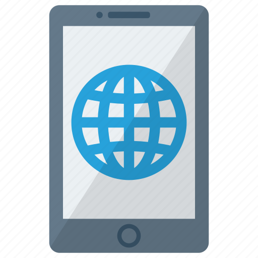 Cell, device, globe, mobile, phone, smart, smartphone icon - Download on Iconfinder