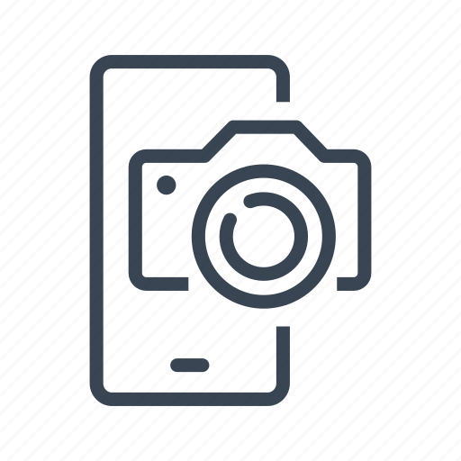 Mobile, phone, smartphone, cellphone, camera, picture, photography icon - Download on Iconfinder