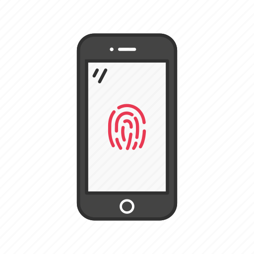 Fingerprint, mobile password, pascode, thumb print icon - Download on Iconfinder