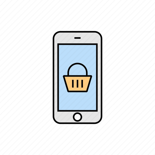 Bag, basket, buy, purchase, shopping, smartphone icon - Download on Iconfinder