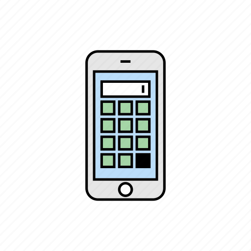 Calculator, math, smartphone icon - Download on Iconfinder