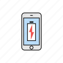 battery, charging, power, smartphone