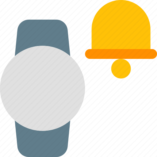 Circle, smartwatch, alarm, bell icon - Download on Iconfinder