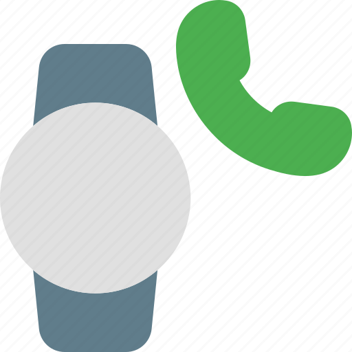 Circle, smartwatch, call, telephone icon - Download on Iconfinder