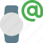 circle, smartwatch, email, mail 