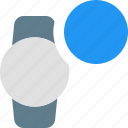 circle, smartwatch, record, microphone