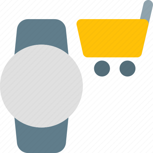 Circle, smartwatch, shop, ecommerce icon - Download on Iconfinder