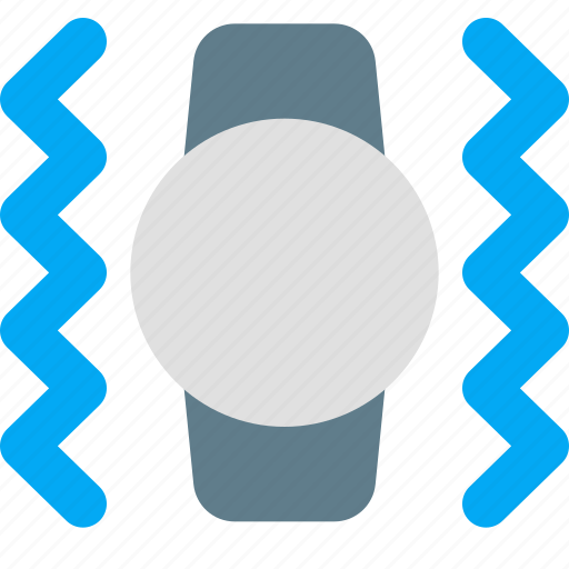 Smartwatch, circle, vibrate, notification icon - Download on Iconfinder