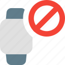 square, smartwatch, banned, restricted