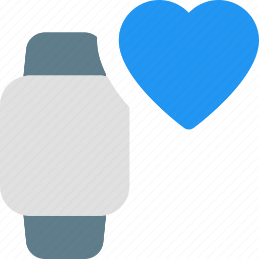 Square, smartwatch, love, heart icon - Download on Iconfinder