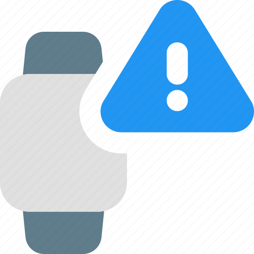 Square, smartwatch, warning, alert icon - Download on Iconfinder