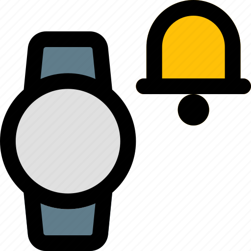 Circle, smartwatch, alarm, bell icon - Download on Iconfinder