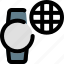 circle, smartwatch, browser, online 