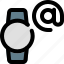 circle, smartwatch, email, mention 
