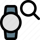 circle, smartwatch, search, find