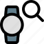 circle, smartwatch, search, find 