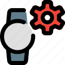circle, smartwatch, setting, configuration