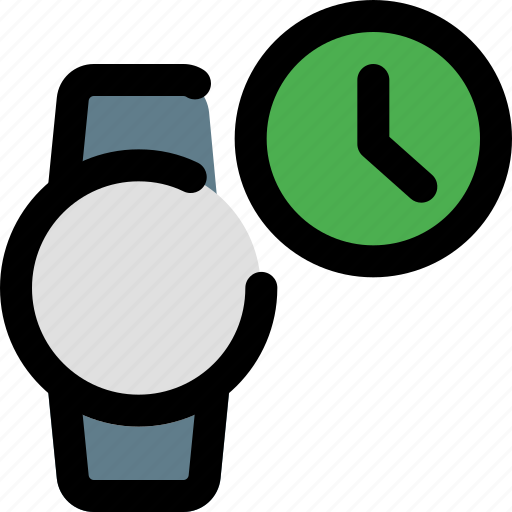 Circle, smartwatch, time, stopwatch icon - Download on Iconfinder