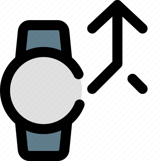 Circle, smartwatch, unite, up icon - Download on Iconfinder