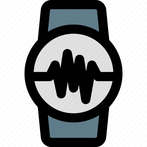 Smartwatch, heart, rate, two icon - Download on Iconfinder