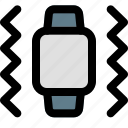 smartwatch, square, vibrate, notification