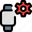 square, smartwatch, setting, configuration 
