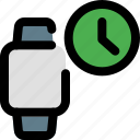 square, smartwatch, time, timer