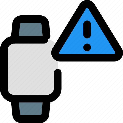 Square, smartwatch, warning, attention icon - Download on Iconfinder