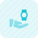 smartwatch, share, two, phones