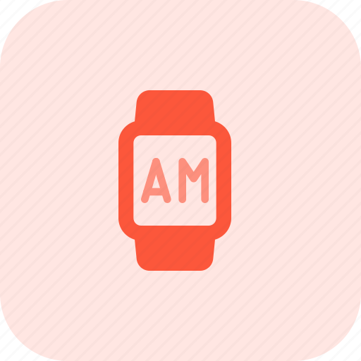Square, smartwatch, am, phones icon - Download on Iconfinder
