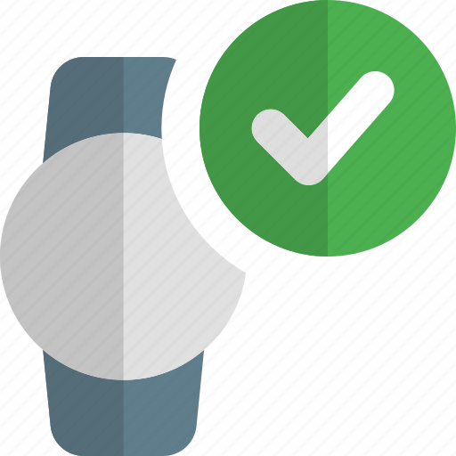 Circle, smartwatch, check, phones icon - Download on Iconfinder