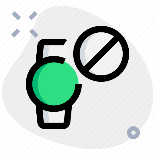 Circle, smartwatch, banned, phones, mobiles icon - Download on Iconfinder