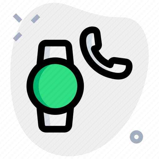 Circle, smartwatch, call, phones, mobiles icon - Download on Iconfinder