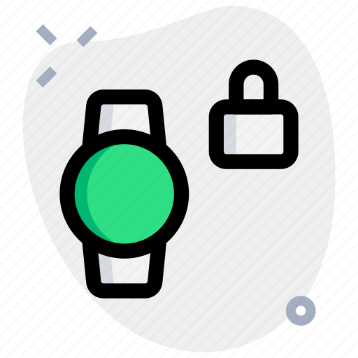 Circle, smartwatch, lock, phones, mobiles icon - Download on Iconfinder