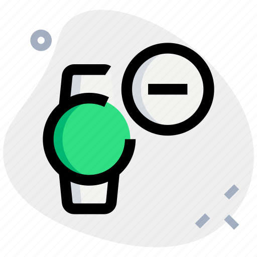 Circle, smartwatch, minus, phones, mobiles icon - Download on Iconfinder
