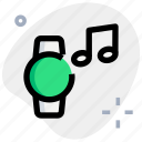 circle, smartwatch, music, phones, mobiles, green