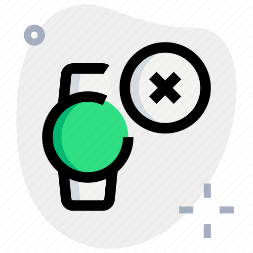 Circle, smartwatch, remove, phones, mobiles icon - Download on Iconfinder