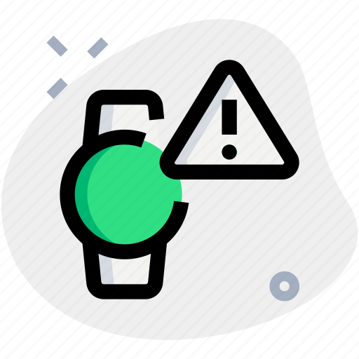 Circle, smartwatch, warning, phones, mobiles icon - Download on Iconfinder