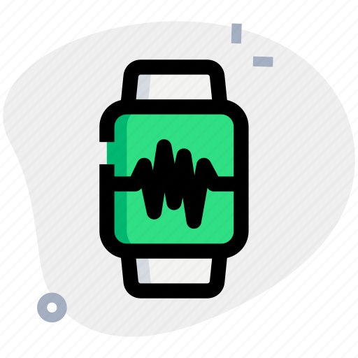 Smartwatch, heart, rate, phones, mobiles icon - Download on Iconfinder
