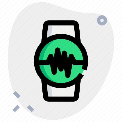 Smartwatch, heart, rate, two, phones, mobiles icon - Download on Iconfinder
