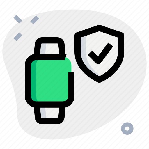 Square, smartwatch, shield, check, phones, mobiles icon - Download on Iconfinder