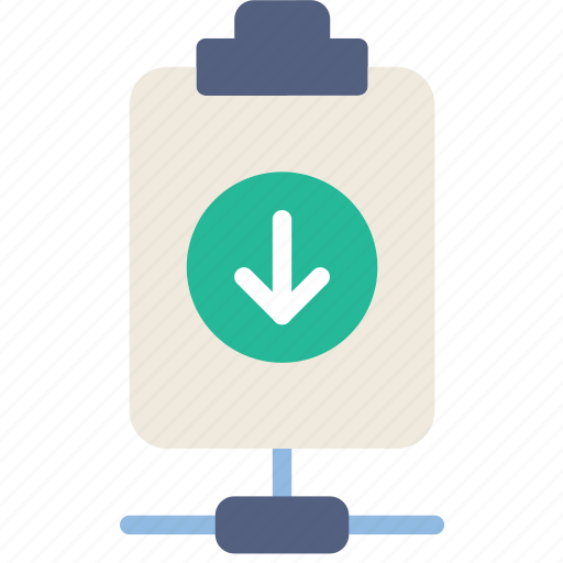 Connect, document, download, file, note, paper, write icon - Download on Iconfinder