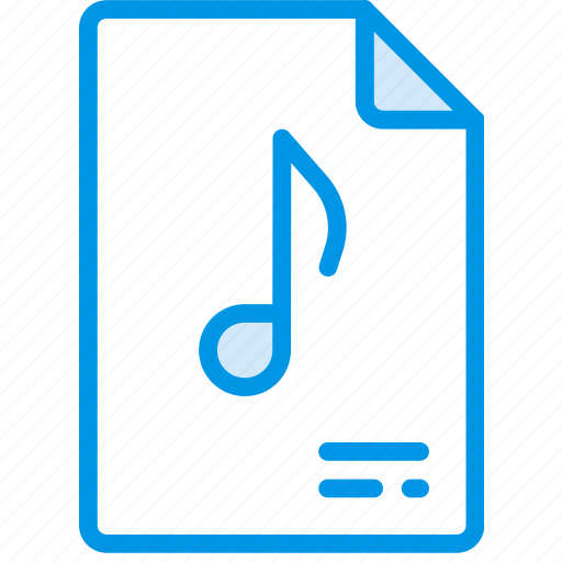 Document, file, music, note, paper, write icon - Download on Iconfinder